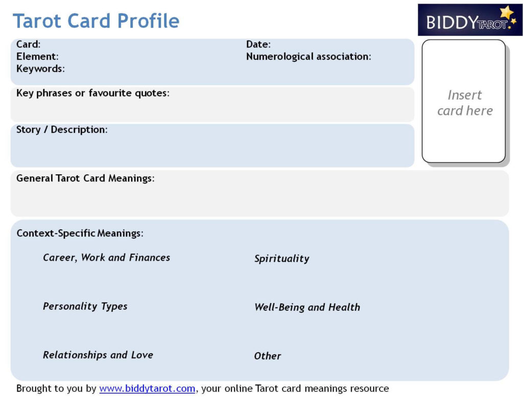 tarot-card-profile-template