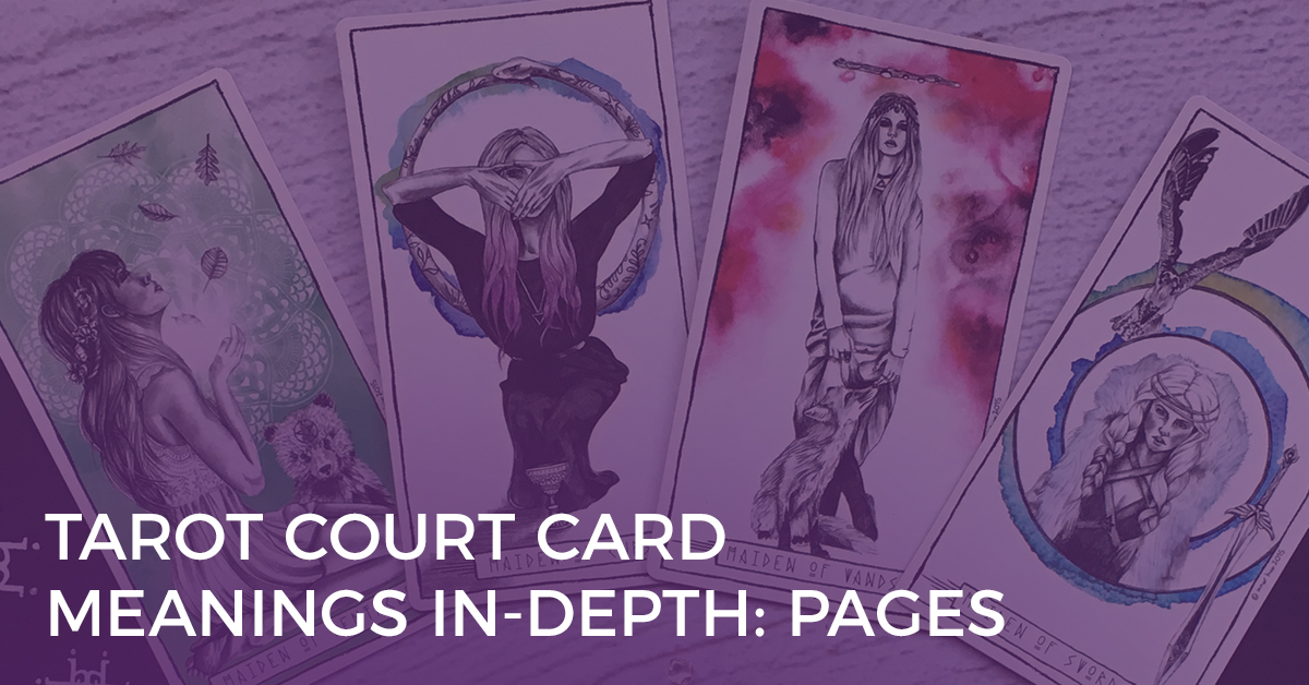Tarot Courd Card Meanings - Pages