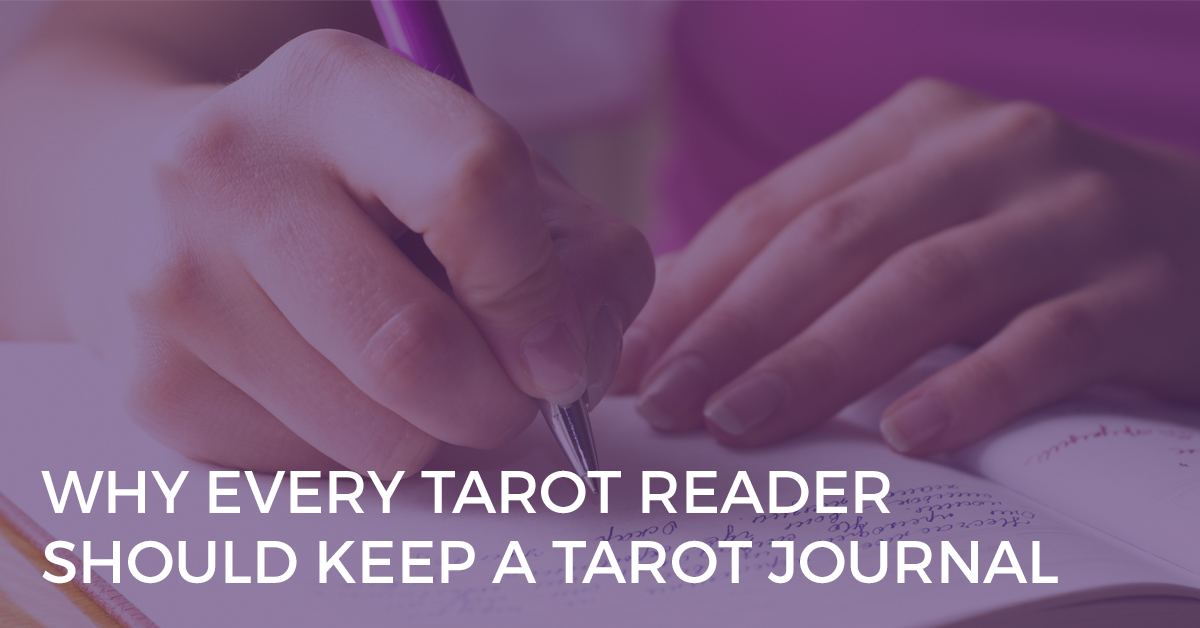 why every tarot reader should keep a tarot journal