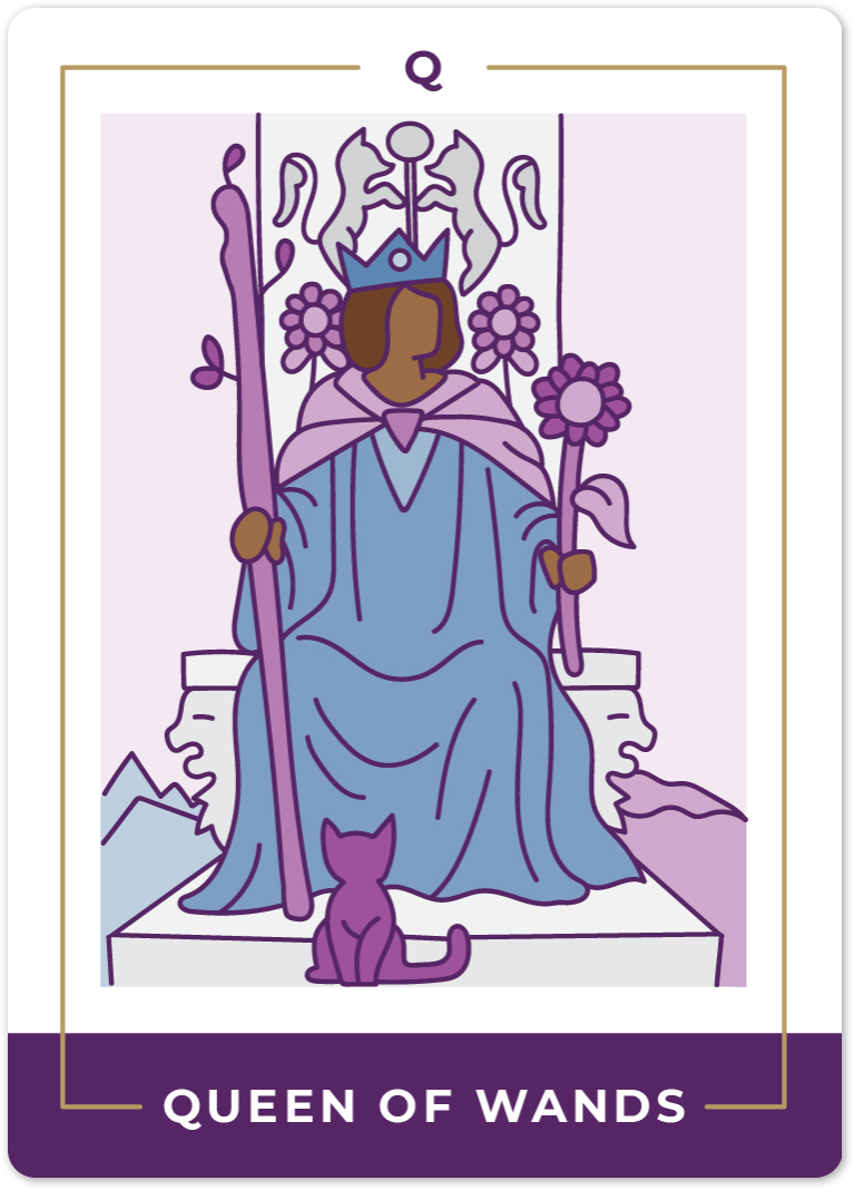 Queen of Wands Tarot Card Meanings