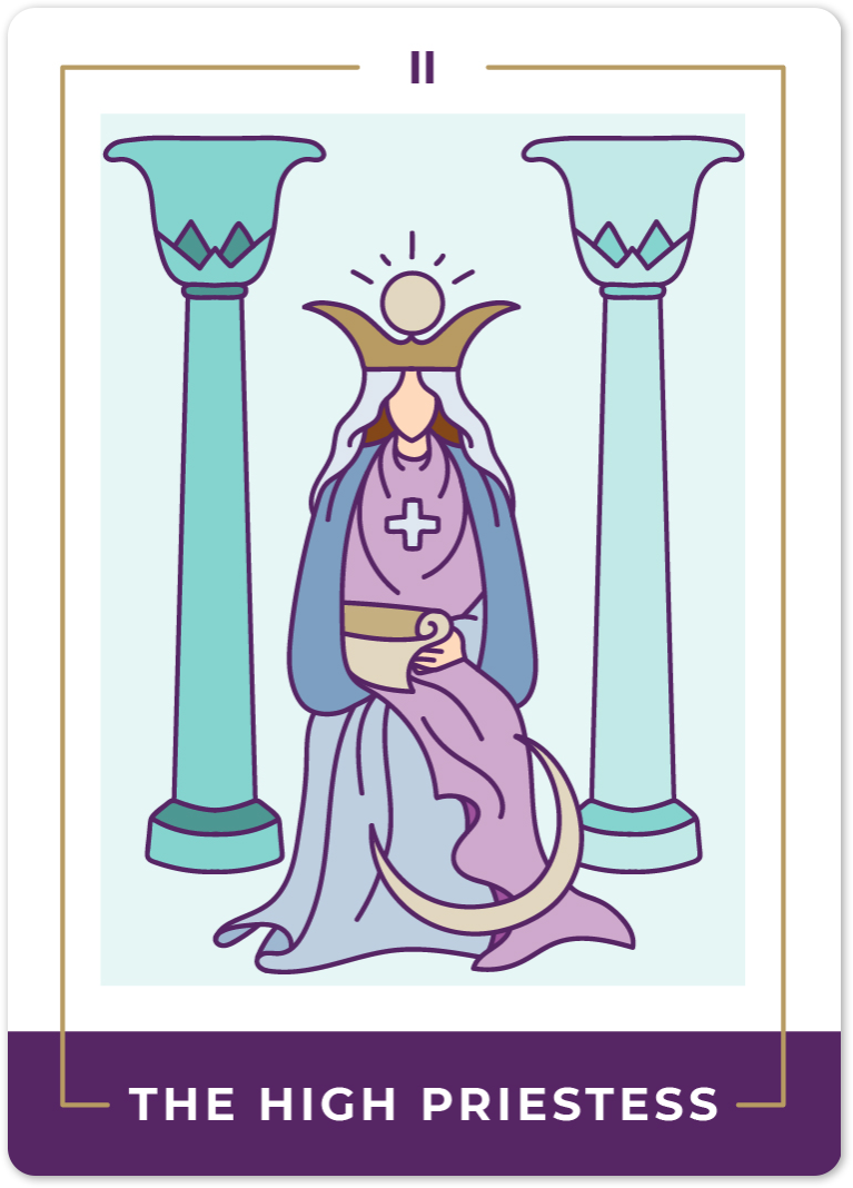 Feminine Tarot Card Deck - Tarot Cards with Meanings on Them - Tarot Cards  with Guide Book for