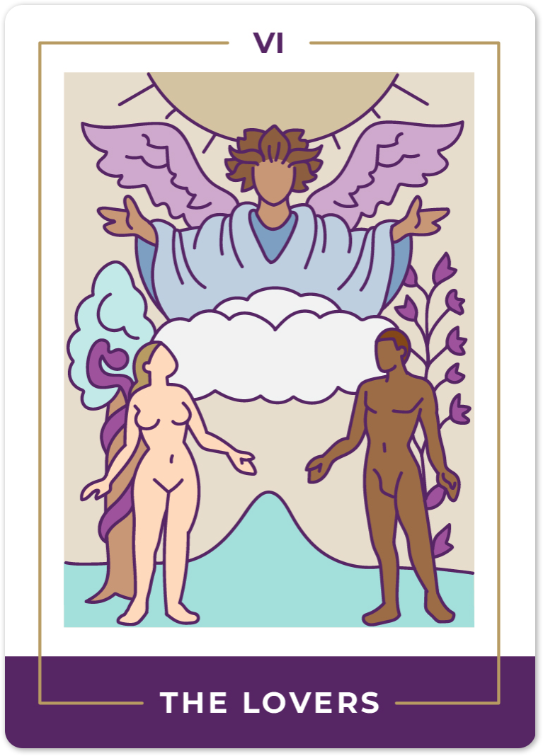 The Lovers Tarot Card Meanings | Biddy Tarot The Lovers Tarot Card Meanings | Biddy Tarot