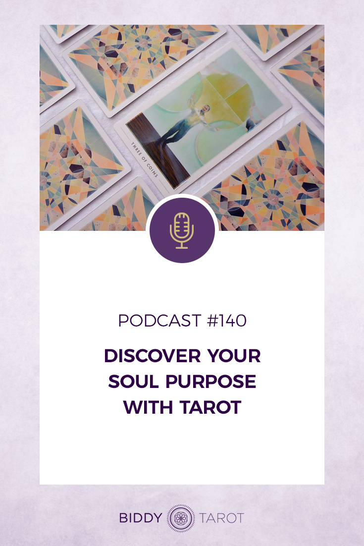 Discover Your Soul Purpose with Tarot | Biddy Tarot | Podcast Three of Coins from Fountain Tarot