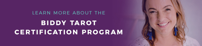 Learn More About The Biddy Tarot Certification Program