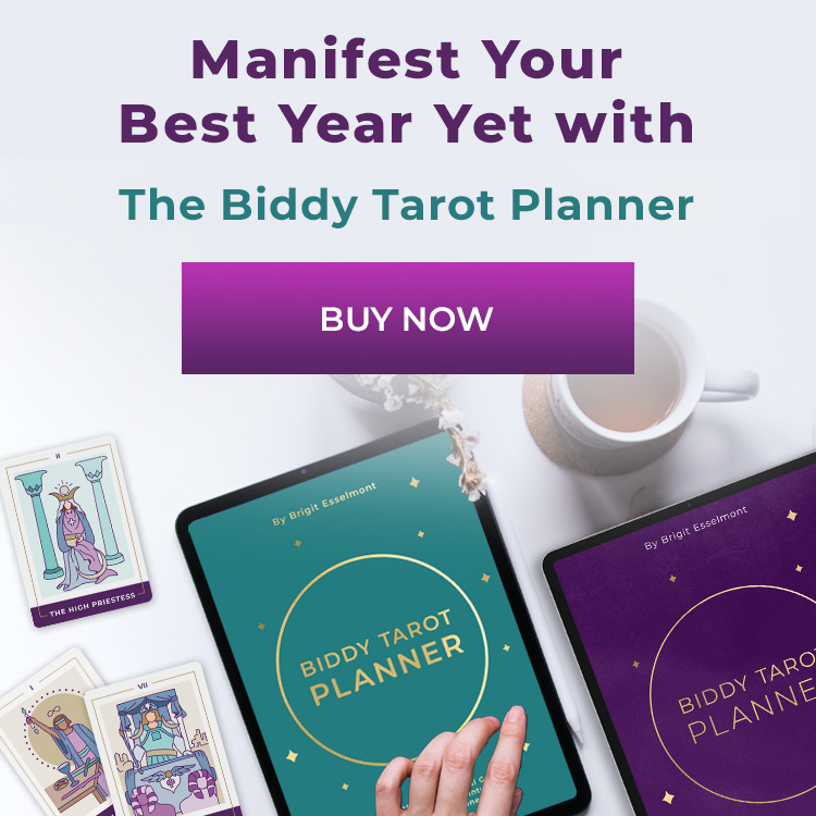 Free Monthly Tarot Planner, Biddy Tarot