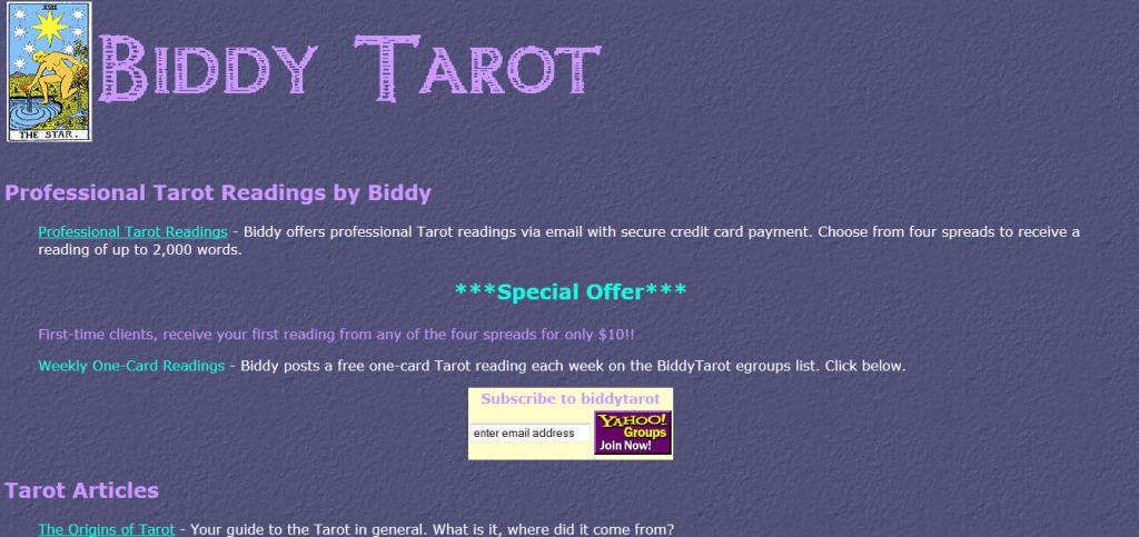 first-tarot-website